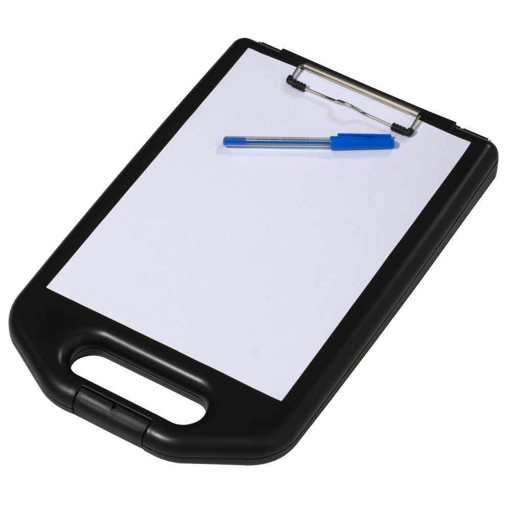 Marbig Portable Heavy-Duty Storage Clipboard - A4