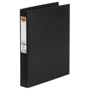 Marbig Binder A4 - PE 4 D-ring 25mm (Black)
