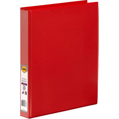 Marbig Insert Binder: Clearview A4 2 D-Ring 25mm