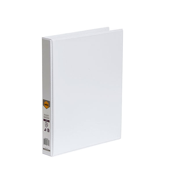 Marbig Binder Insert (A4 Clearview) - 2 D-Ring 25mm