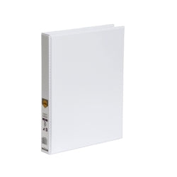 Marbig Clearview Insert Binder A4 - 3 D-ring 25mm: White