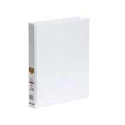 Marbig Binder Insert (A4 Clearview) - 4 D-Ring 25mm: White