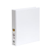 Marbig Clearview Insert Binder A4 - 3 D-ring 38mm: White