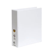 Marbig Clearview Insert Binder A4 - 3 D-ring 50mm: White