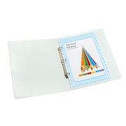Marbig Clearview Insert Binder A3 Portrait - 32mm 3D (White)