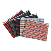 Marbig Pencil Case - Giant 1-Zip (36x25.5cm): Tartan