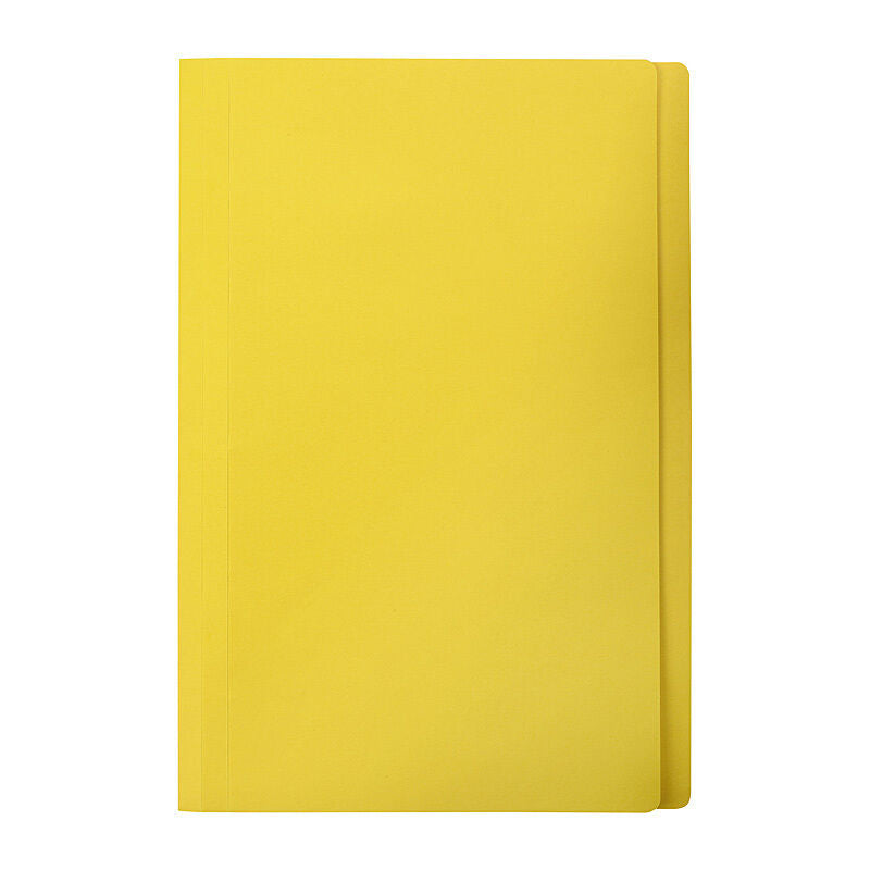 Marbig Manilla Folders Foolscap Yellow Pack of 20