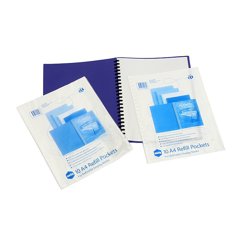 Marbig Display Book Refills - Pack Of 100