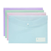 Marbig Doculope Document Wallet A4 Pastel - Assorted