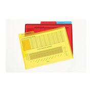 Marbig Letter File A4 Secure Flap And Tabs - Pack of 3