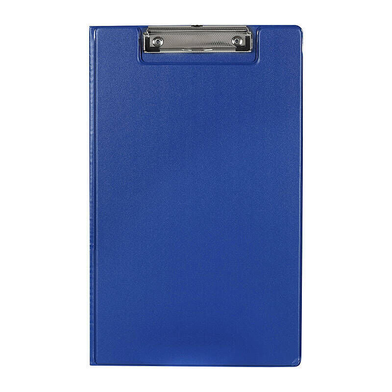 Marbig Clipfolder Polypropylene Foolscap Blue