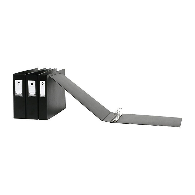 Marbig Ring Binder Deluxe A3 L/Scape 65mm 3D - Black