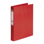 Marbig Ring Binder A4 25mm 3D Pe - Red