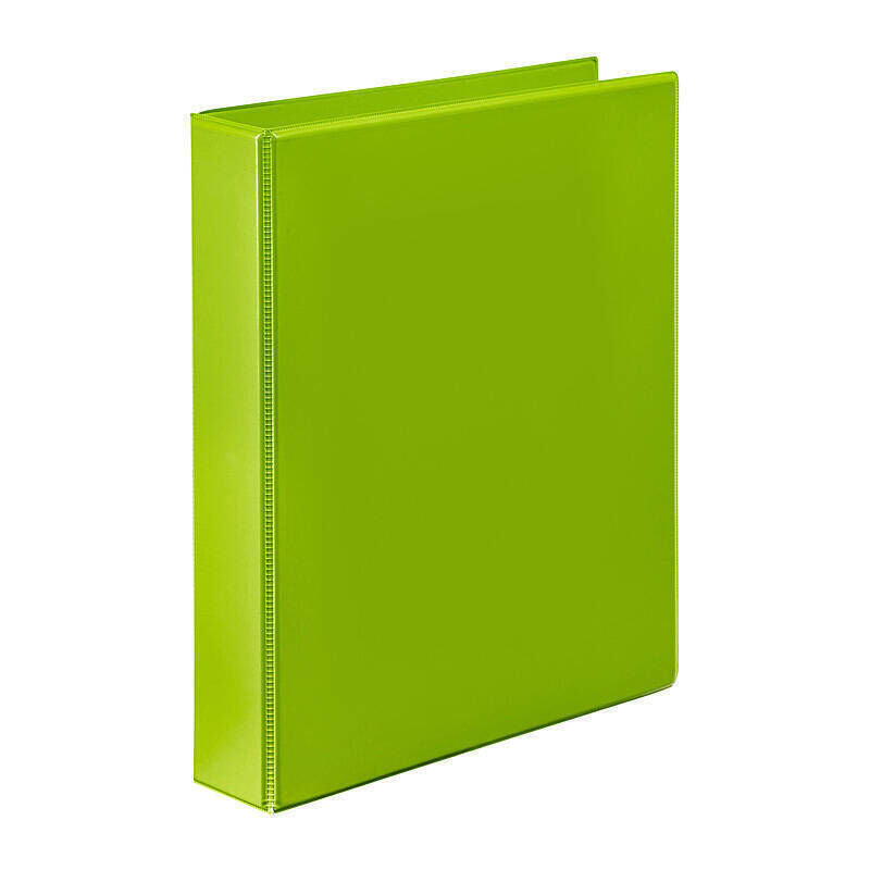 Marbig Clearview Insert Binder A4 25mm 2 D-Ring Lime