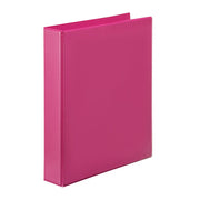 Marbig Clearview Insert Binder A4 25mm 2 D-Ring Pink