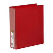 Marbig Clearview Insert Binder A4 50mm 3D - Red