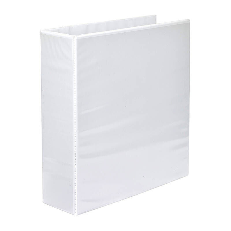 Marbig Clearview Insert Binder A4 65mm 2 D-Ring White