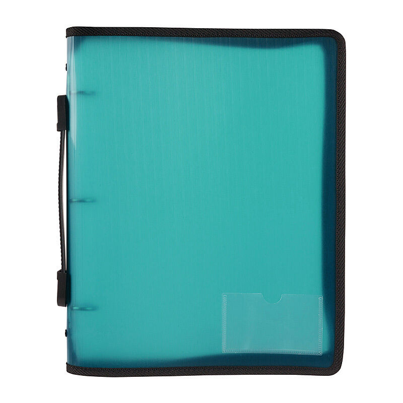 Marbig Zipper Binder With Handle 25mm 3O - Green