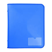 Marbig Zipper Binder W/ Tech Case 25mm 2 D-Ring Blue