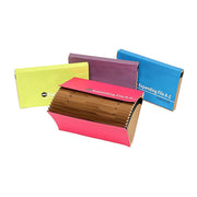 Marbig Expanding File F/C A-Z Assorted Summer Colours