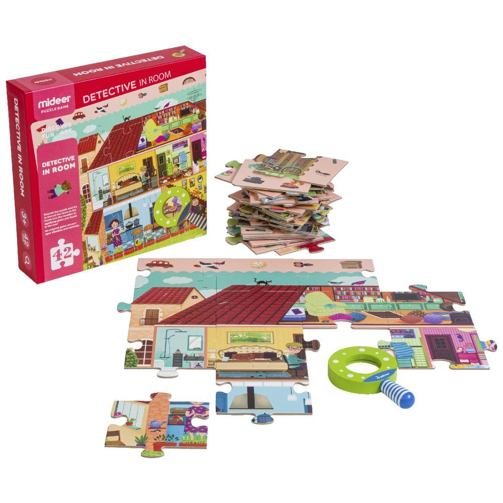 Mideer Detective In Room Puzzle