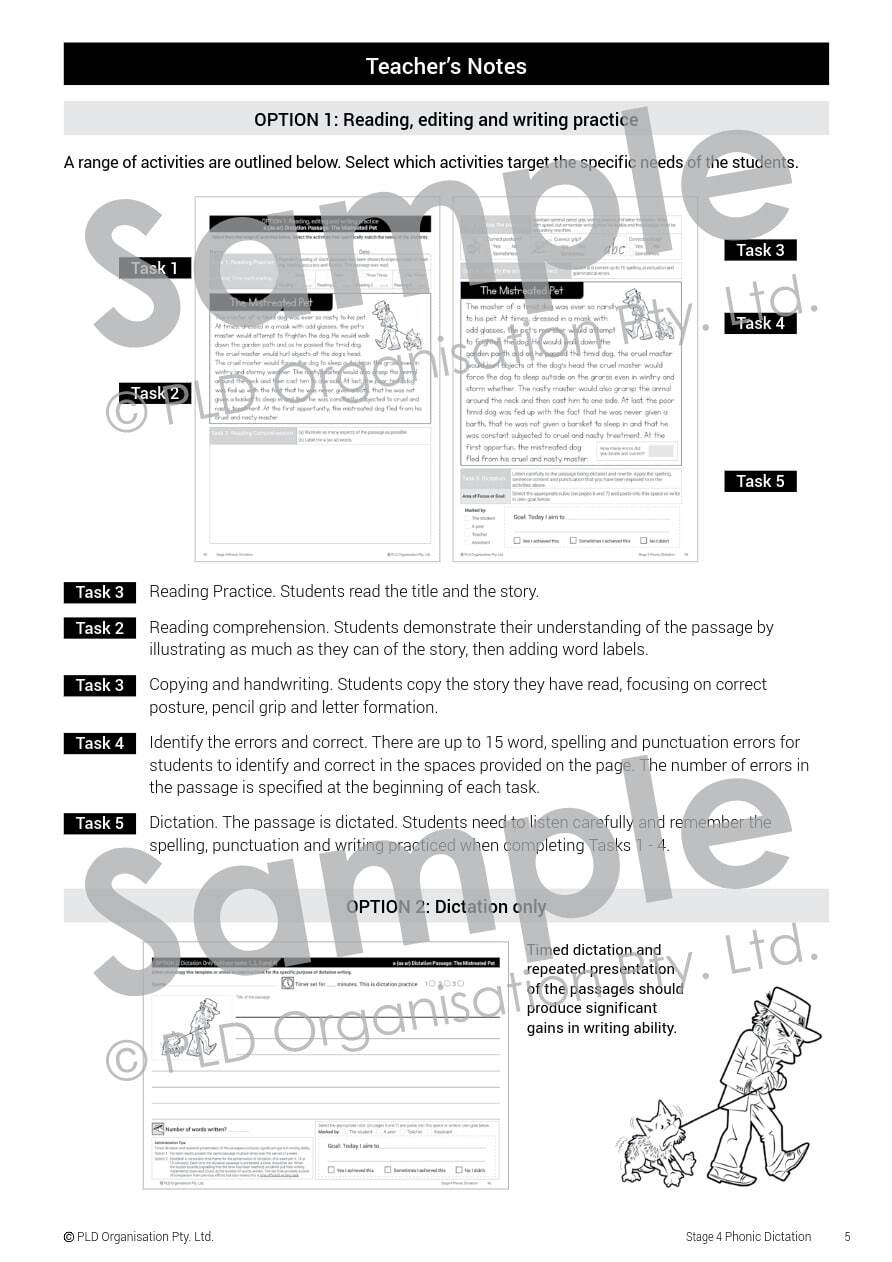 Phonic Dictation - Stage 4 (Revised Edition)