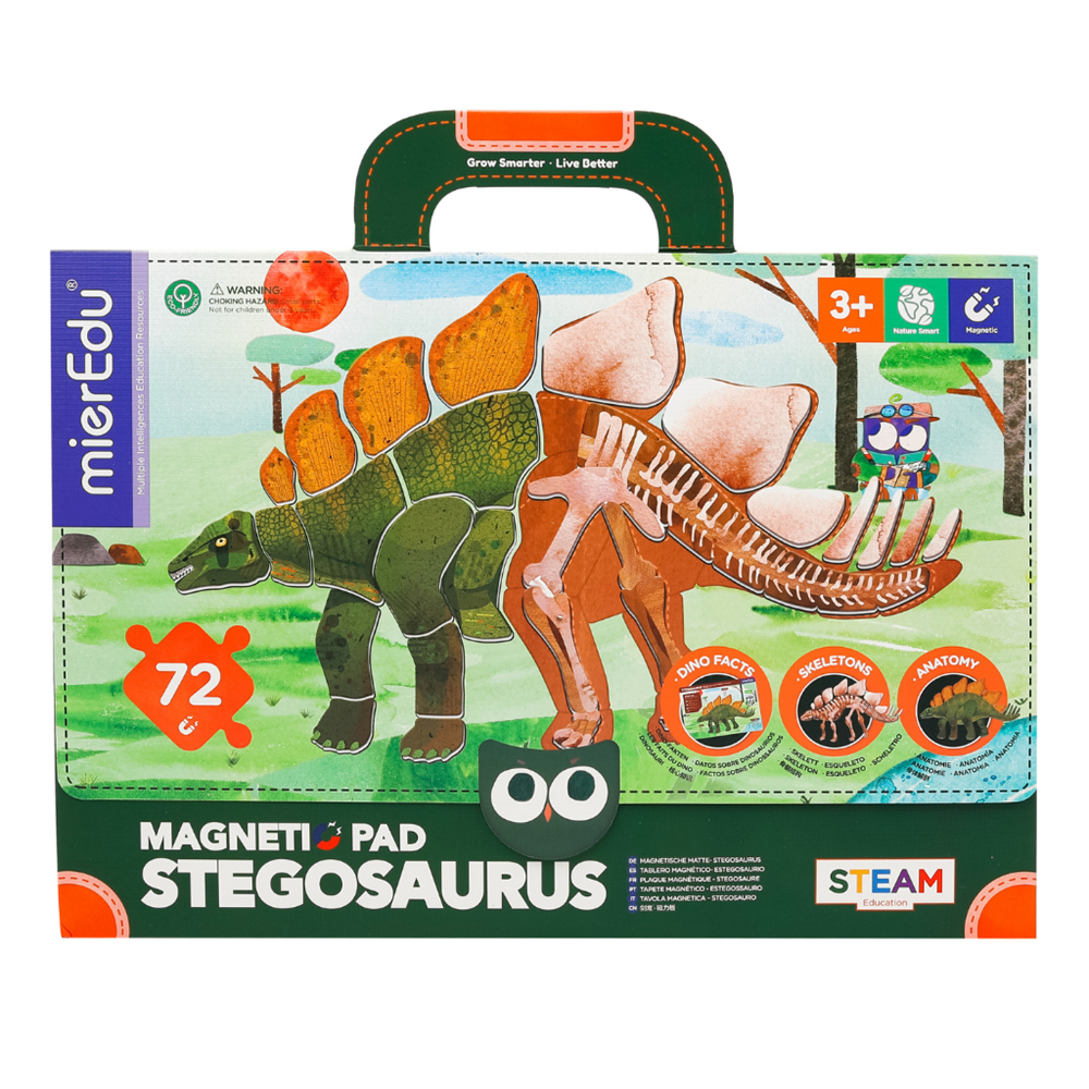 mierEdu Magnetic Pad - Stegosaurus