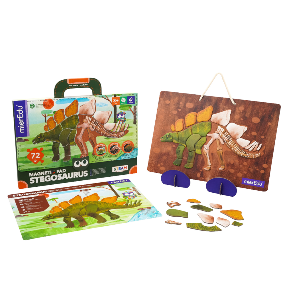 mierEdu Magnetic Pad - Stegosaurus - view 2