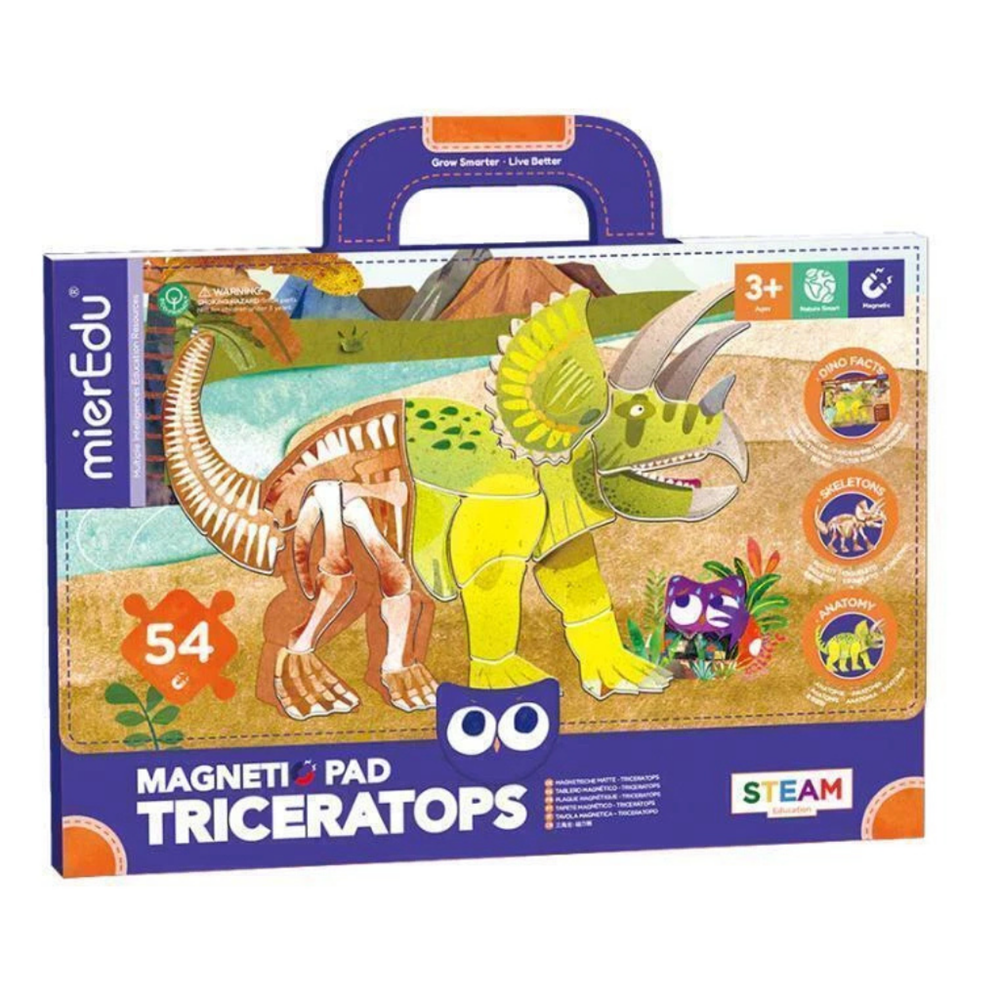 mierEdu Magnetic Pad - Triceratops