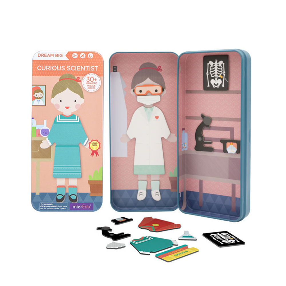 mierEdu Magnetic Puzzle Box - Curious Scientist - view 2