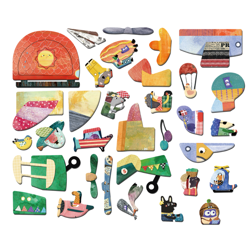 mierEdu Travel Magnetic Box - Aircraft - view 3