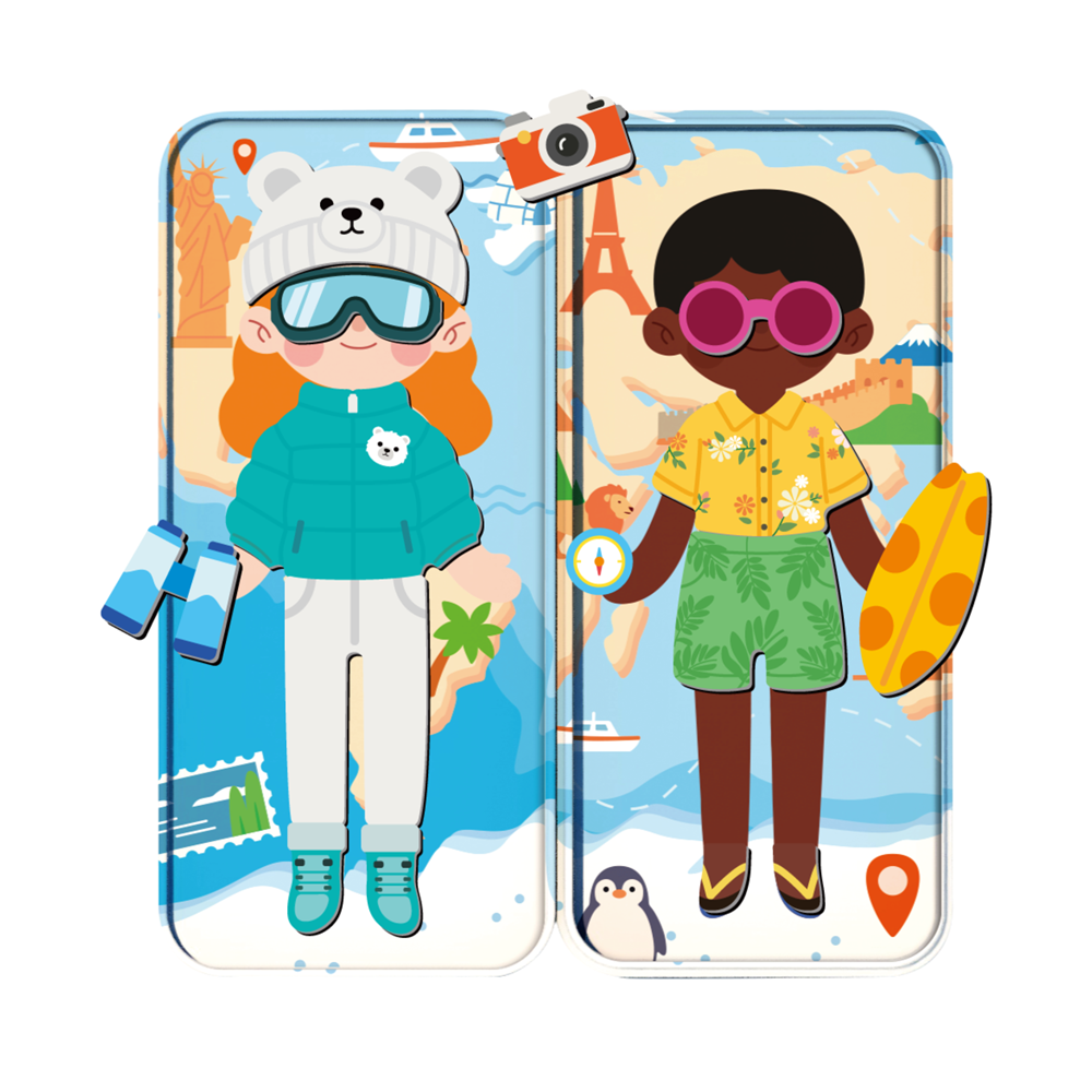 mierEdu Travel Magnetic Box - World Travellers - view 2