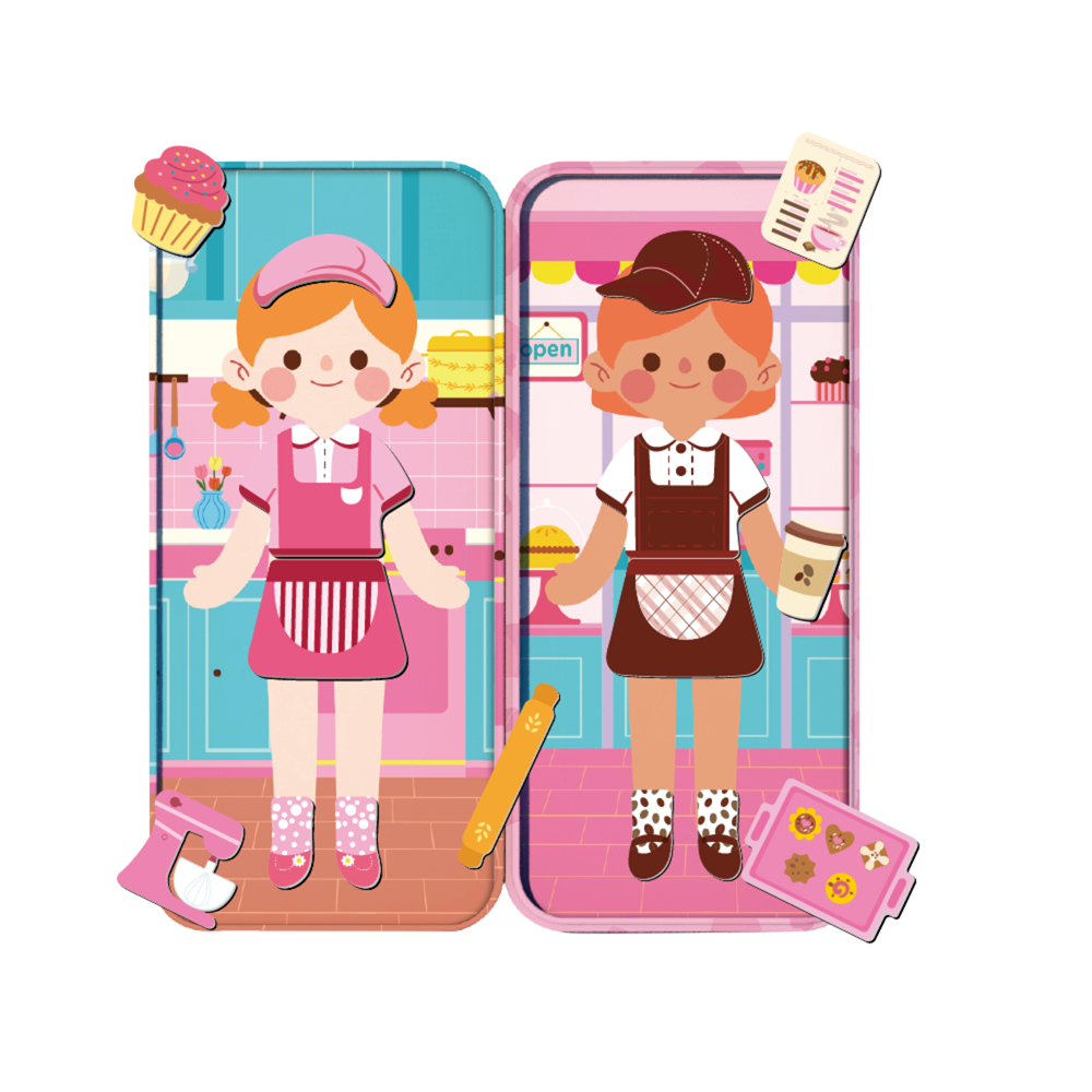 mierEdu Travel Magnetic Box - Sweet Café Chefs - view 2