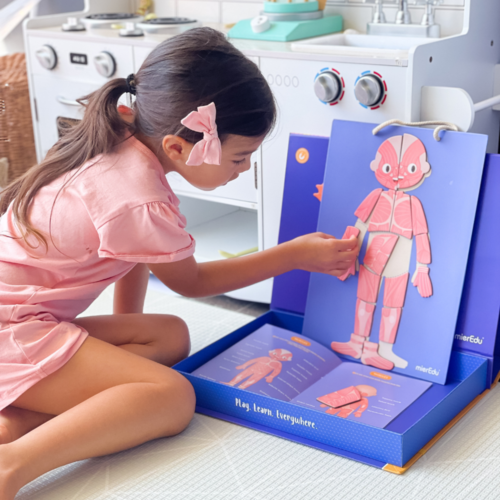 mierEdu Magnetic Puzzle - All About - Body + Emotion - view 3