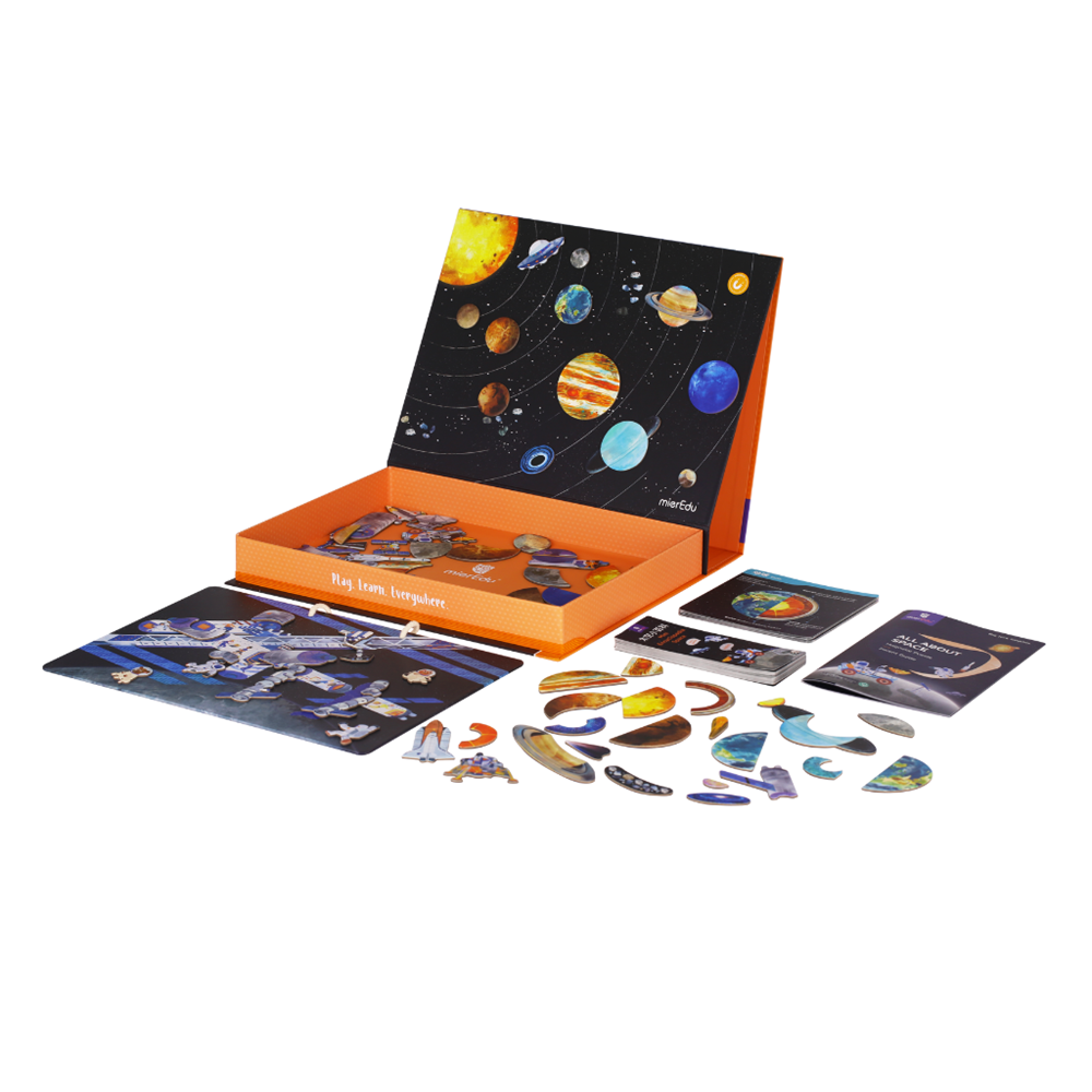 mierEdu Magnetic Puzzle - All About - Space - view 2
