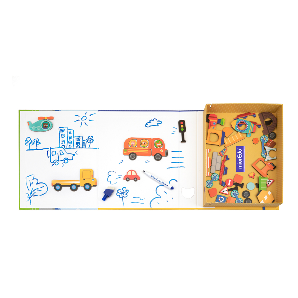 mierEdu Magnetic Art Case - Vehicles - view 3