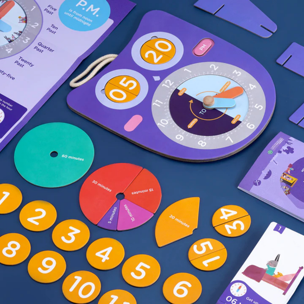 mierEdu MI Maths Brain - Time Activity Set 1 - view 2