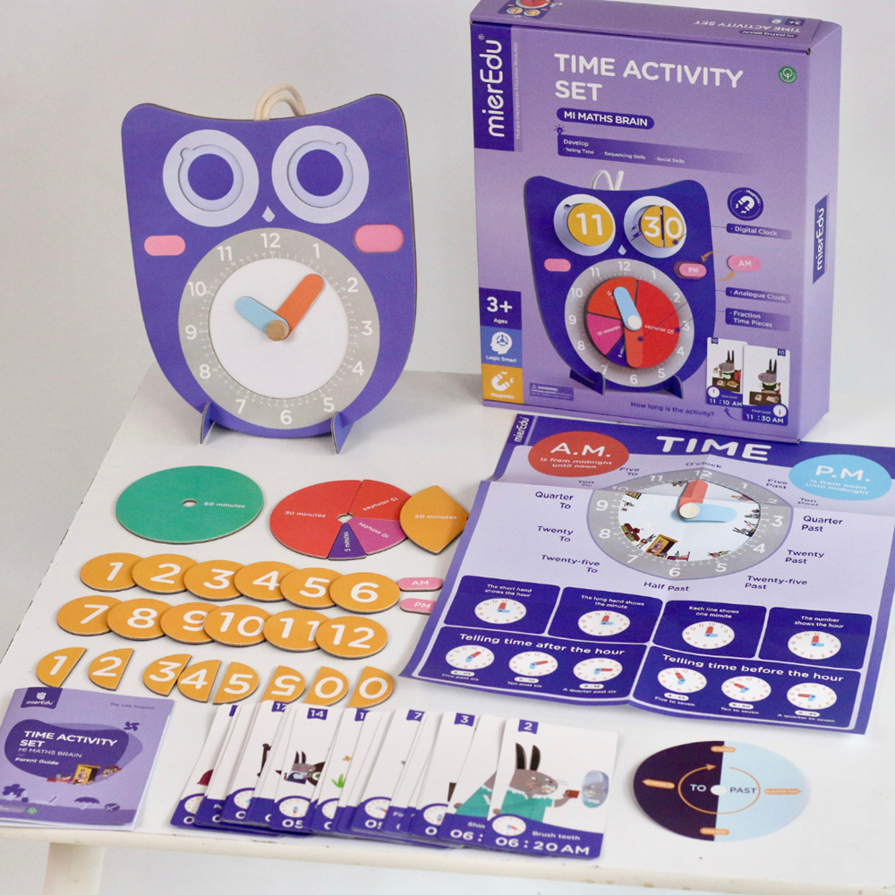 mierEdu MI Maths Brain - Time Activity Set 1 - view 3