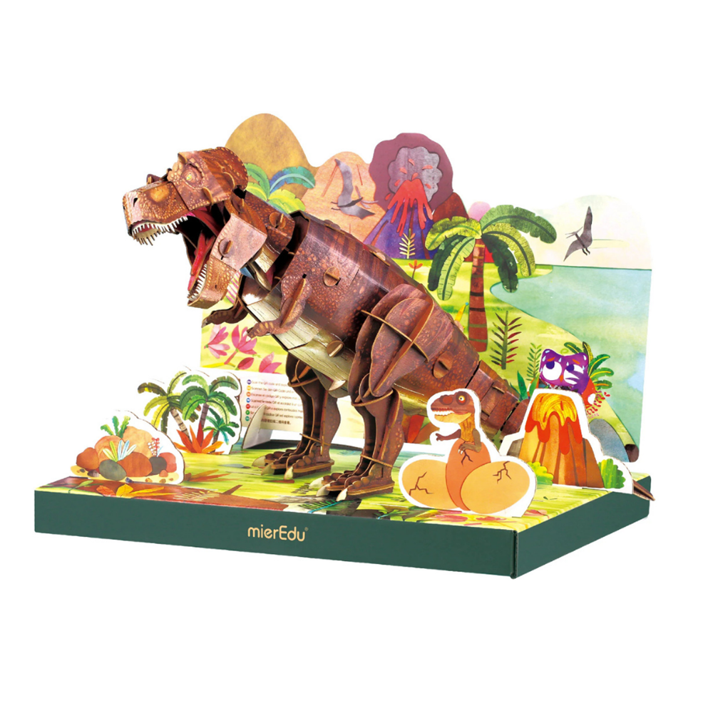 mierEdu Adjustable 3D Puzzle - Tyrannosaurus Rex Deluxe - view 2