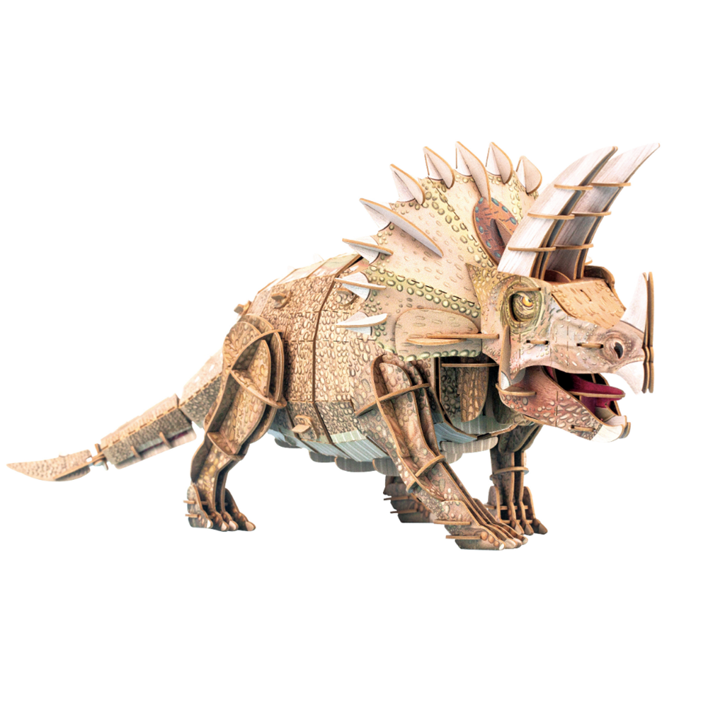 mierEdu Adjustable 3D Puzzle - Triceratops Deluxe - view 3