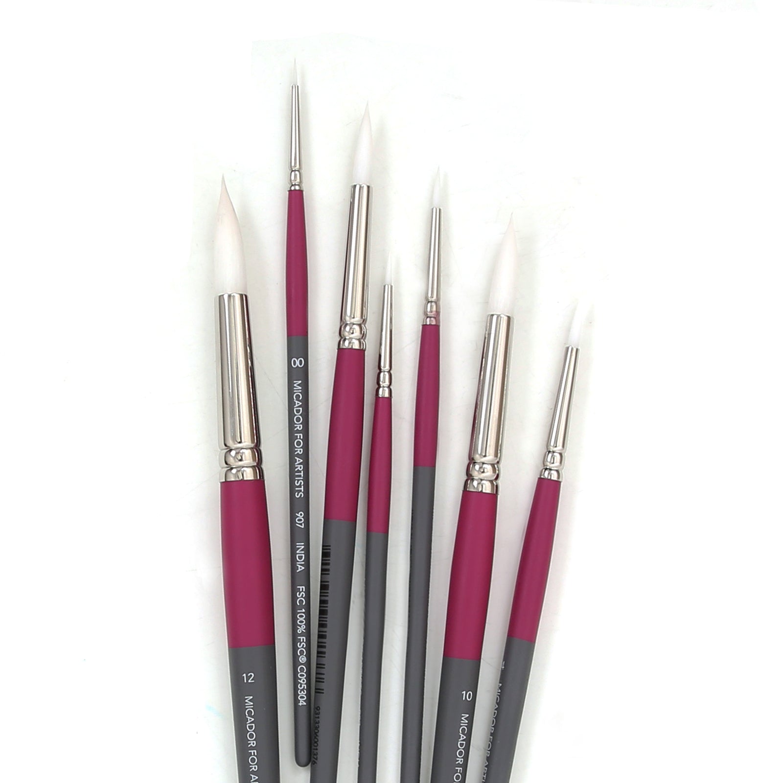 Brush Water Colours Taklon #907/2 (Pack of 6)