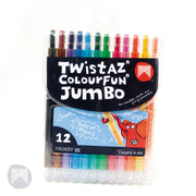 Micador Crayons - Twistaz Colourfun Jumbo: Pack of 12