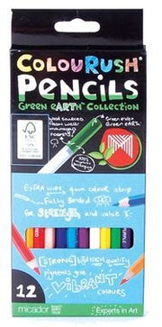 Pencils-Coloured Colourush (Pack of 12)