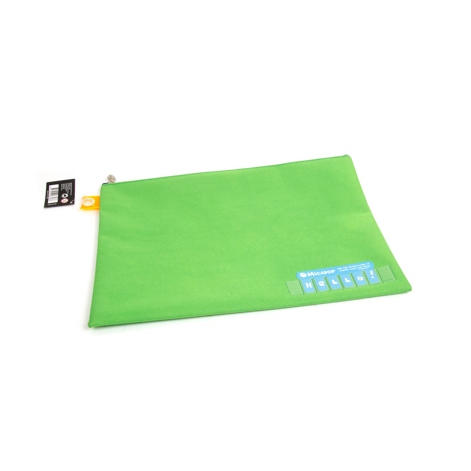 Micador Pencil Case - Name (375x264mm): Green
