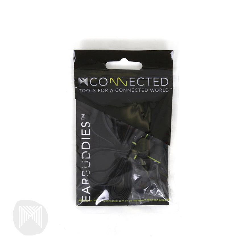 MConnected Earphones - Ear Buddies for Kids: Black