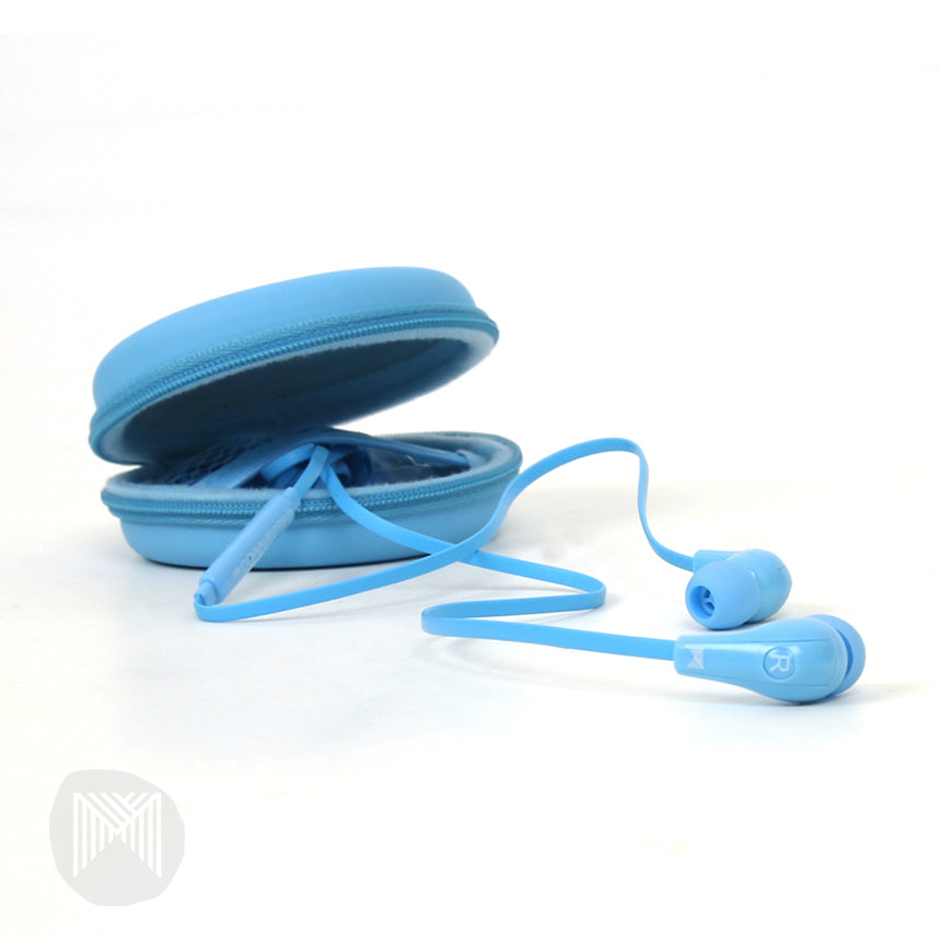 MConnected Earphones - Soundscape with Remote: Blue