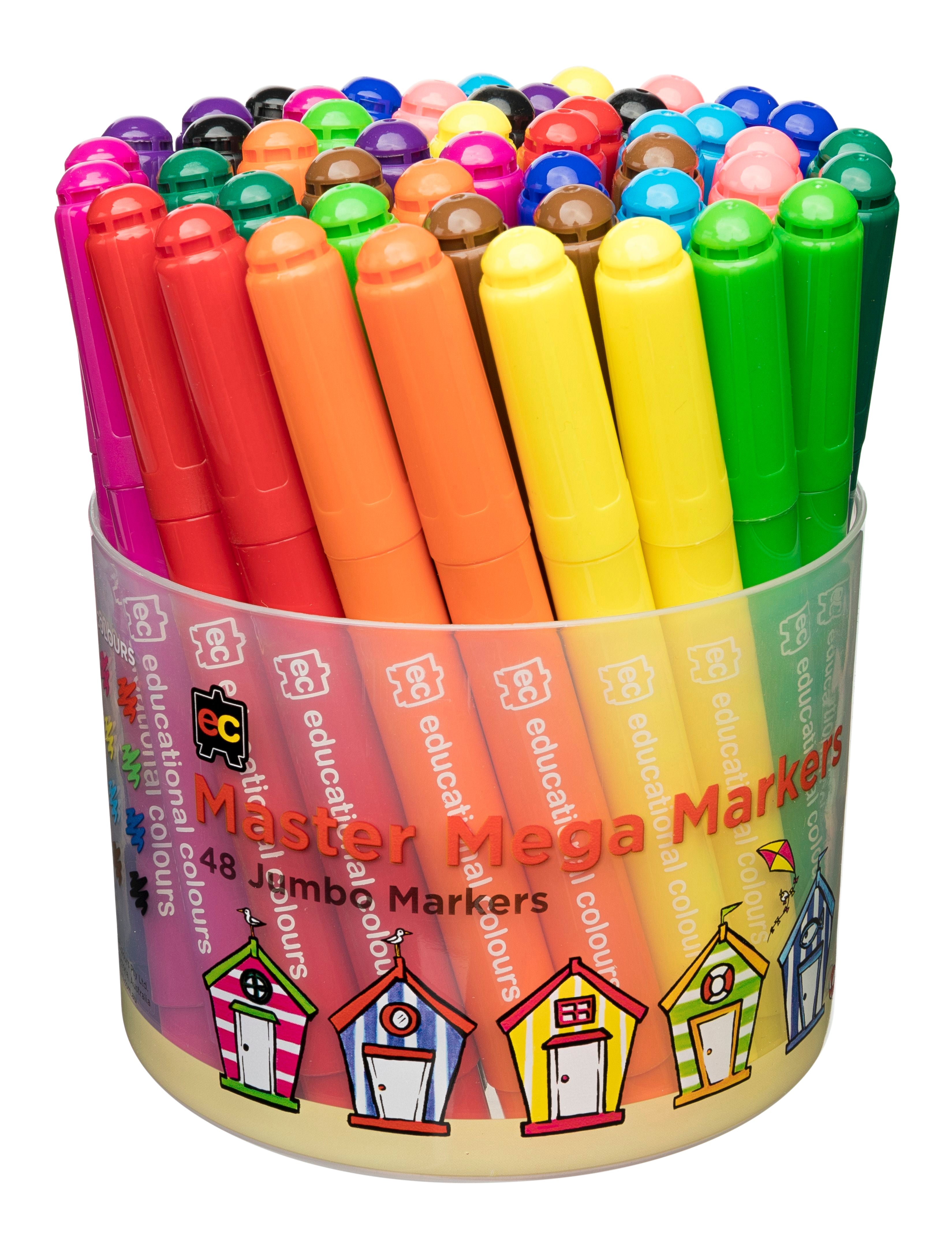Master Mega Markers - Tub of 48