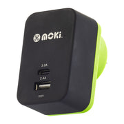 Moki Wall Charger Plus USB-C and USB-A