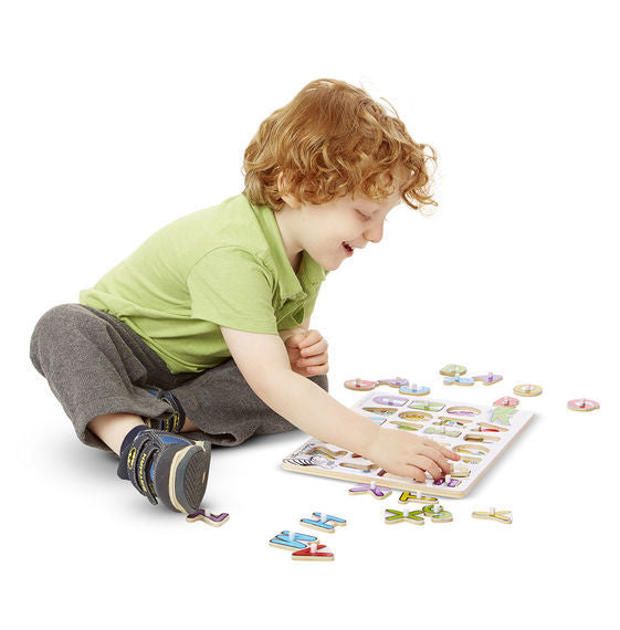 Peg Puzzle - See-Inside Alphabet