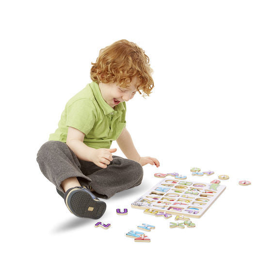 Peg Puzzle - See-Inside Alphabet